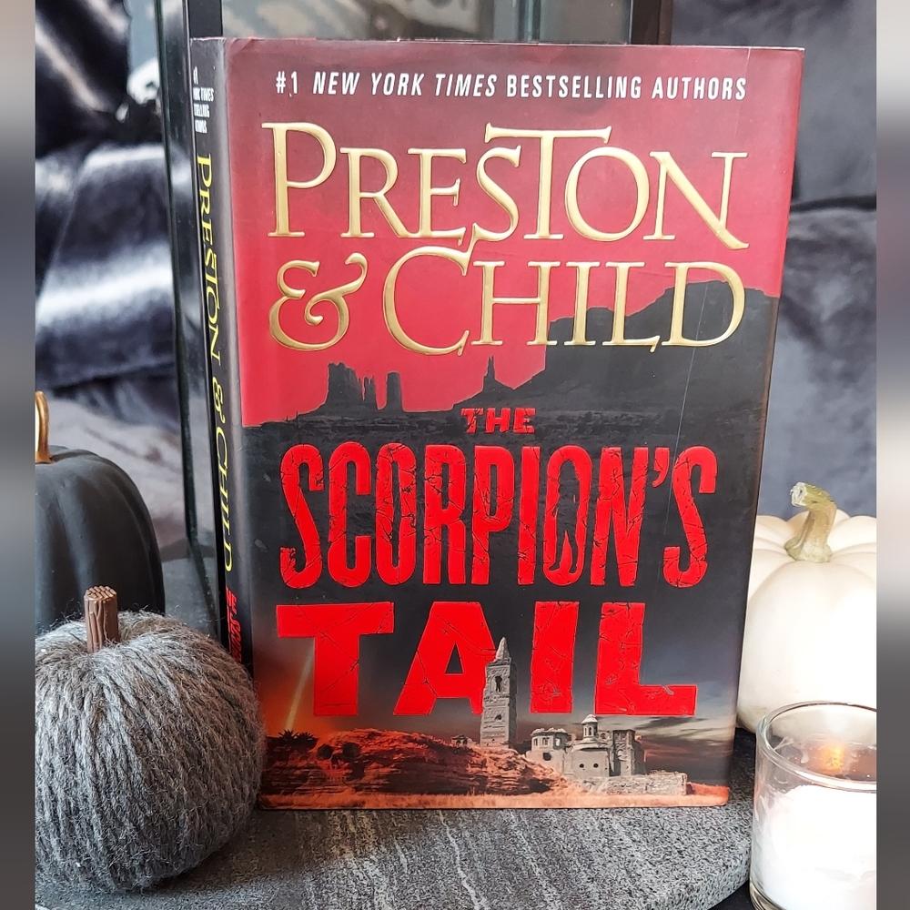 New York Times Bestselling Author Preston & Child's - The Scorpion's Tail 1st Ed